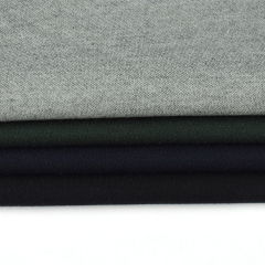 Manufacturing double sides twill knitted style 32S TR ponte roma spandex fabric for hoodie