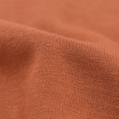 Warm high elasticity 40S RT 8 spandex 32 rayon 60 polyester knitted brushed interlock fabric for Thermal Underwear