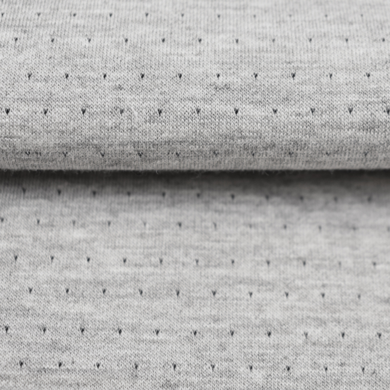 Hot sale thickness 2mm TR polyester rayon triangle mesh jacquard dyeing knitting space scuba fabric for hoodie sweatshirt