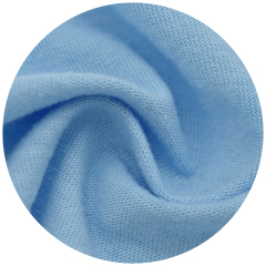 Manufacturer Custom Cotton Knit Fabric 40S CVC Single Jersey for protective garment