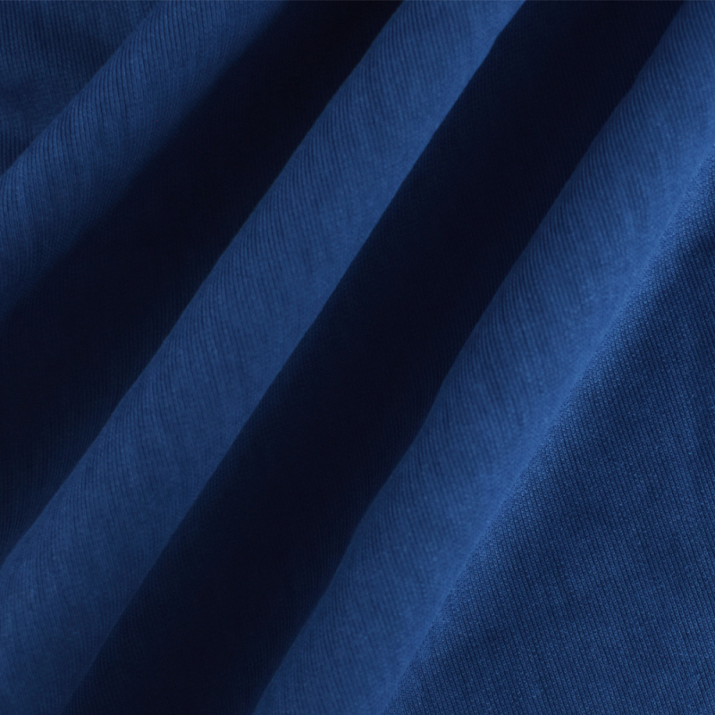 Warp knitted smooth hand feel 40S No stretch polyester/cotton fabric for T-shirt 170gsm