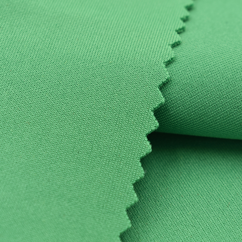 In stock fashion 75D polyester spandex scuba fabric air layer knitting fabric for coat
