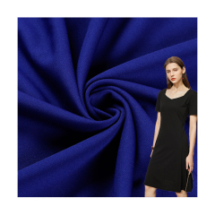 Hot sale cheap polyester spandex ponte de roma knit fabric stretch for dress