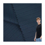 High stretch 85 nylon 15 spandex lycra stripe knitted single jacquard fabric for T-shirt 170gsm