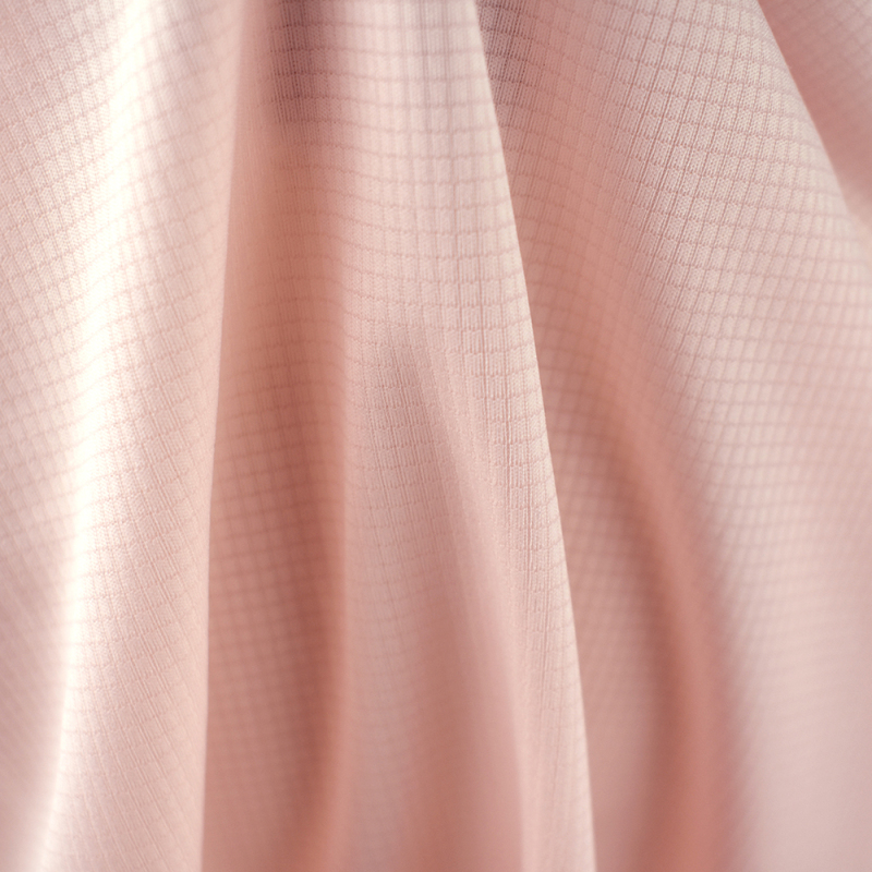 High Quality light and quick dry Sunscreen 100% polyester double jacquard knitted fabric for Sunscreen wear