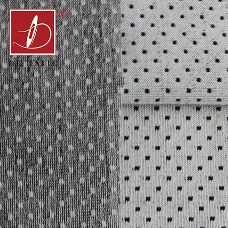 GRS RCS 100% recycled polyester bird eye basketball sportswear fabric  dry fit
