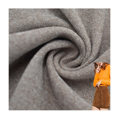 High quality Cationic knitted stretch 10 spandex 90 polyester brushed interlock fabric for bottomed shirt
