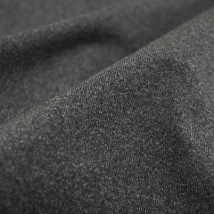 Wholesale quick dry yarn dyed dark gray cationic polyester spandex knitted jersey fabric for sportswear