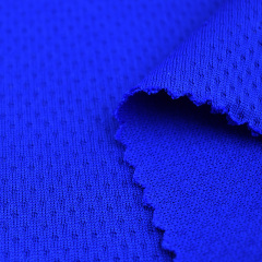 100% polyester bird eye mesh fabric for sports t-shirt quick dry