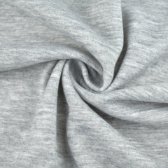 32S front Imitation cotton 95% polyester 5% spandex knitted fabric for hoodie