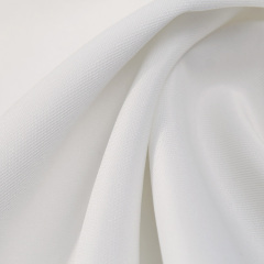 High quality 75D scuba knitting air layer fabric white spandex polyester fabric