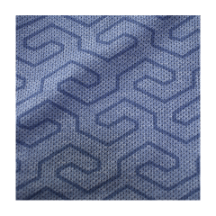 Soft stretch quick dry cool feeling mesh jacquard knit spandex nylon fabric fabric for T-shirt