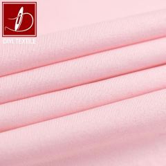 Anti-microbal 90% polyester 10% spandex microfiber single knitted fabric for underwear