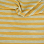 Fashion pattern Recycled 95% polyester 5% spandex stripe yarn dyed jersey fabric for t-shirt 200gsm