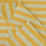 Fashion pattern Recycled 95% polyester 5% spandex stripe yarn dyed jersey fabric for t-shirt 200gsm