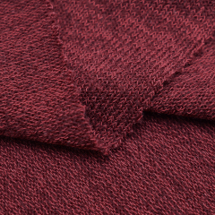High quality Single side composite yarn polyester spandex knitted hacci fabric for bottomed wear