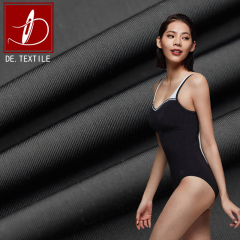 High stretch tricot swimwear fabric polyester spandex fabric for sports yoga wear