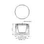 WPG Erlenmeyer flask - WPG-60B-04