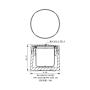 WPG Erlenmeyer flask - WPG-80B-04