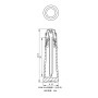 WPG Erlenmeyer flask - WPGM-30-2