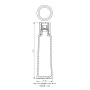 WPG Erlenmeyer flask - WPGL-120-6