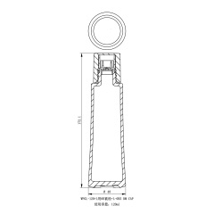 WPG Erlenmeyer flask - WPGL-120-6