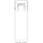 FPG Round square bottle - FPGL-100-6