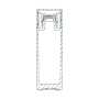 FPG Round square bottle - FPGL-100-6