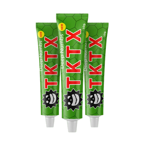 痛みをやわらげるクリーム　10ml ピアス　タトゥー　 アートメイク　【3本】 お気に入りの 痛みをやわらげるクリーム10ml ピアスタトゥー