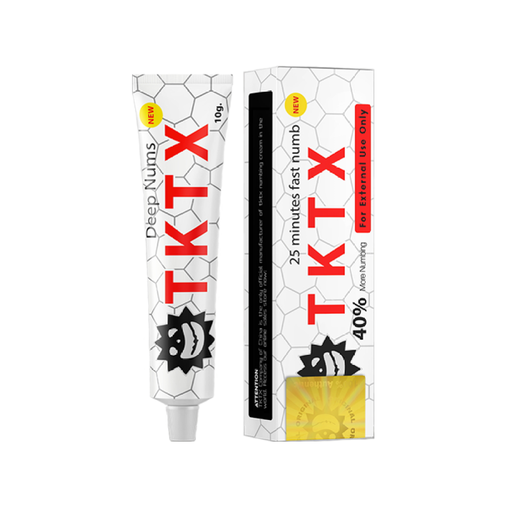 TKTX Numbing Cream White 40% | Official Original | 100% Authenti