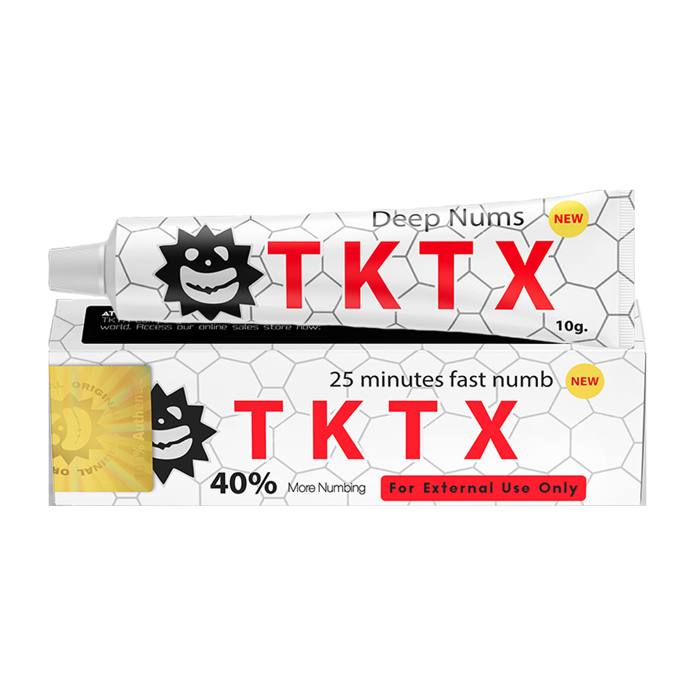 TKTX Numbing Cream White 40% | Official Original | 100% Authenti