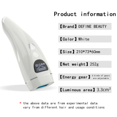 New Home Beauty Equipment Photon Skin Rejuvenation Hair Light Removal Device At Home