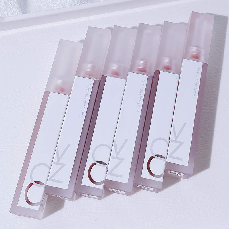 Custom Logo Clear Glass Luxury Matte Moisturizing Lip Gloss
