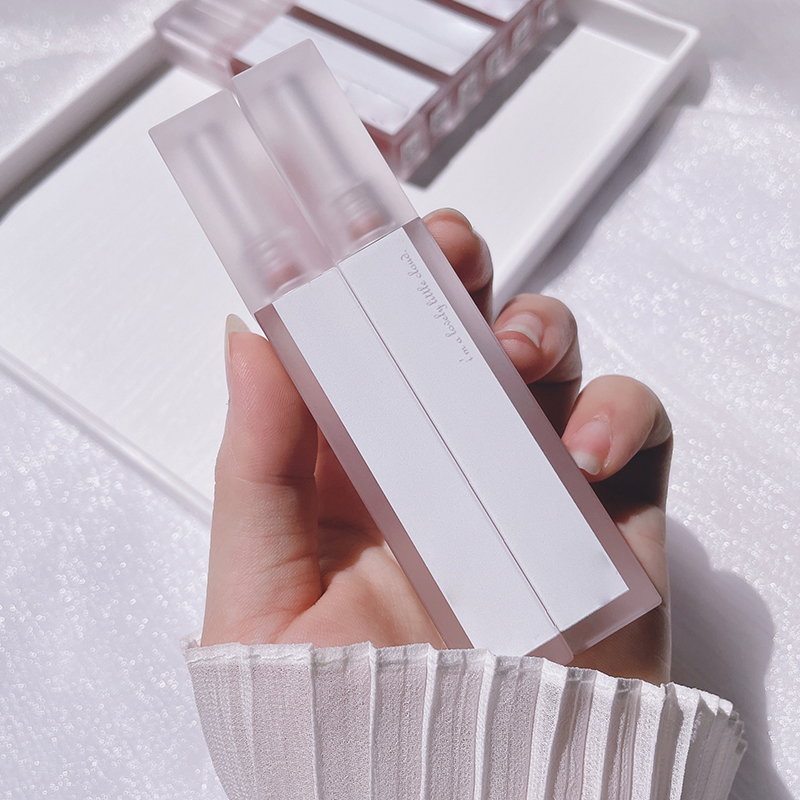 Custom Logo Clear Glass Luxury Matte Moisturizing Lip Gloss