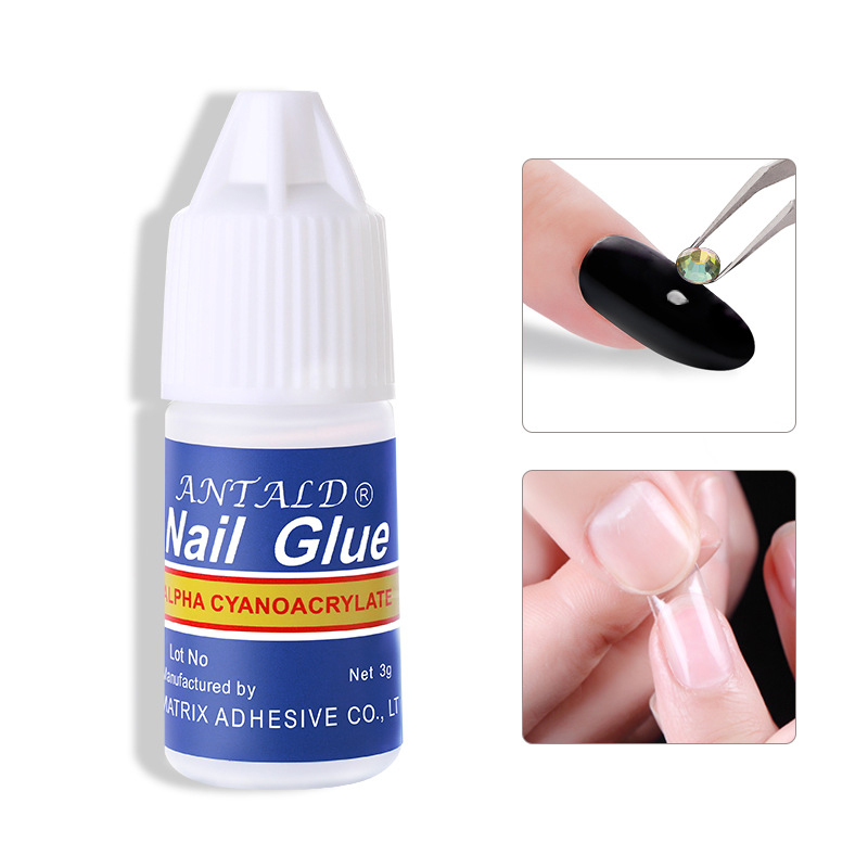 Hot Sale Waterproof Nail Supplies Nail Glue 3G Waterproof Wholesale Nail Glue