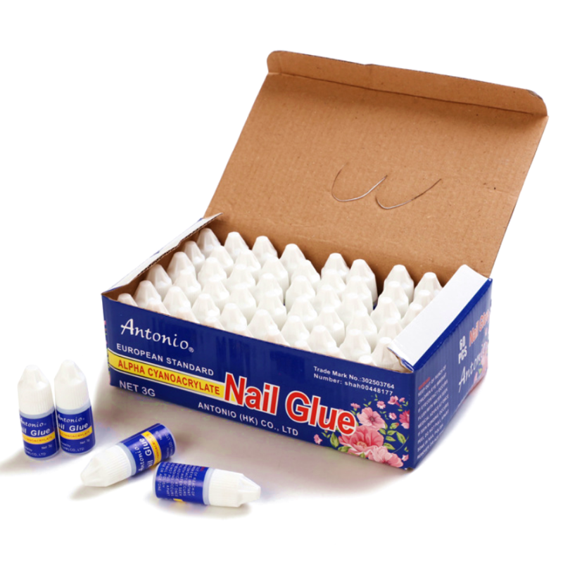 Hot Sale Waterproof Nail Supplies Nail Glue 3G Waterproof Wholesale Nail Glue