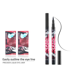 Private Label Quick-Drying Waterproof Non-Smudge Long-Lasting Black Color Eyeliner