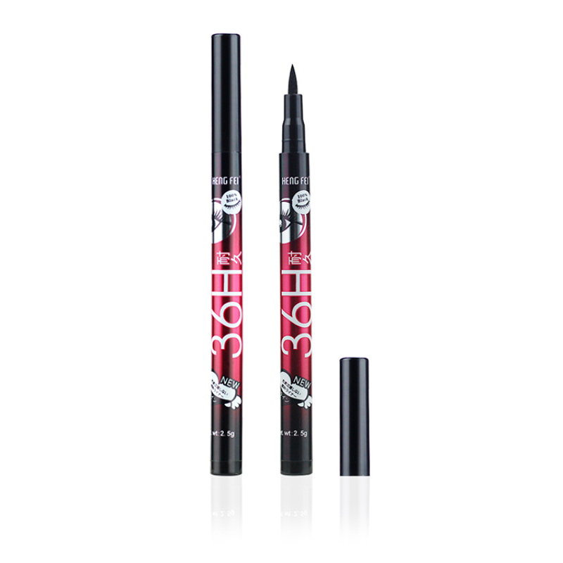 Private Label Quick-Drying Waterproof Non-Smudge Long-Lasting Black Color Eyeliner