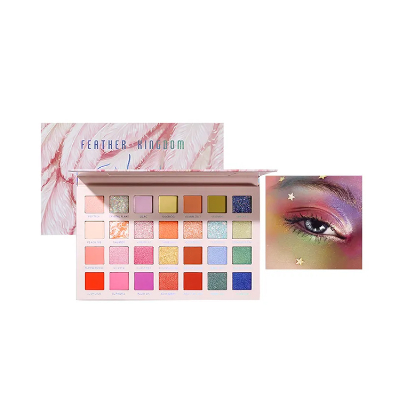 Waterproof Glitter Makeup Palletes Eyeshadow Palette Pigmented Eye Shadow