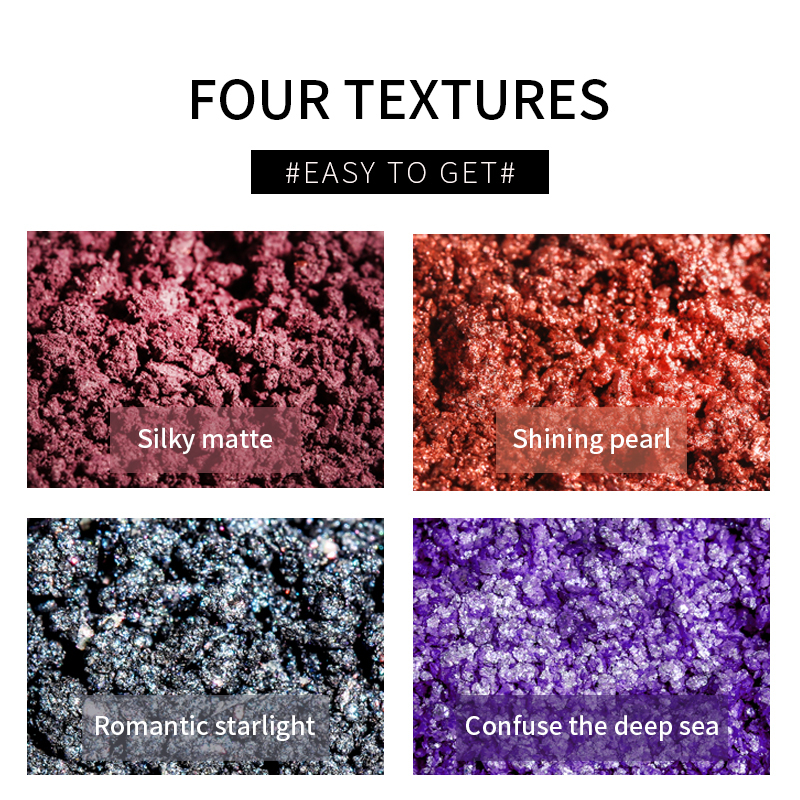 Custom long lasting 18 Colors Eye Shadow Pallette Chromatic Cosmetic Eyeshadow