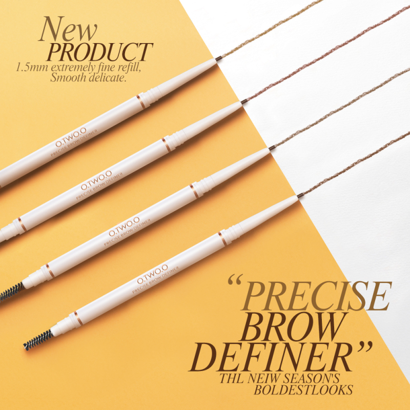 6 Colors Vegan Natural Eyebrow Pencil Waterproof Wholesale EyeBrow Pencil