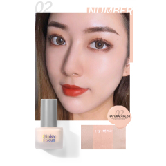 Portable 2 Colors Concealer Long-Lasting Makeup Matte Full Coverage Foundation