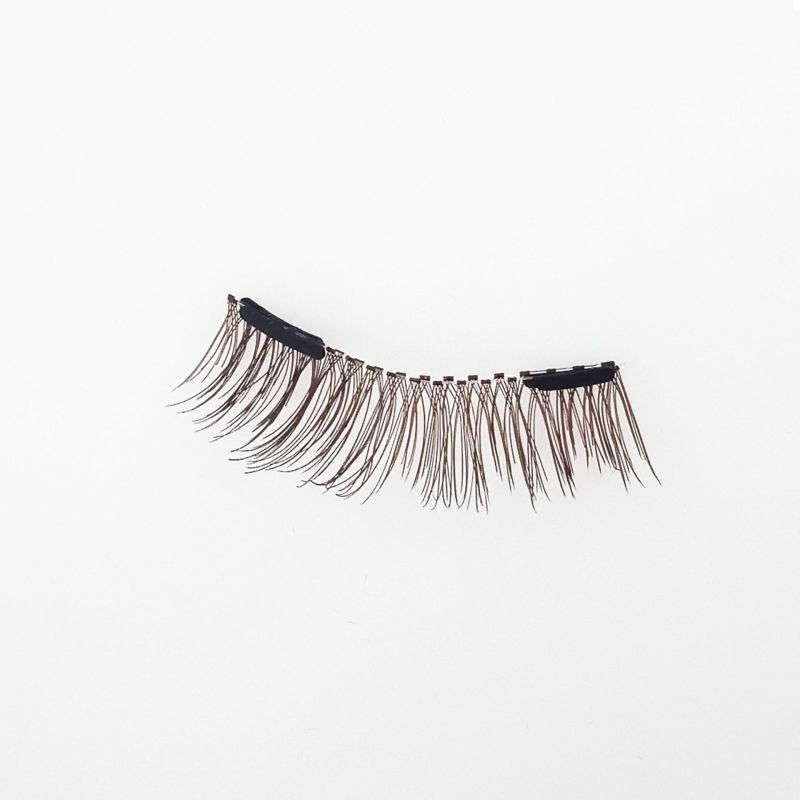 Custom eyelash Set customized boxes Eyelash curler Vegan glue free magnetic eyelashes
