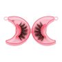 Wholesale Moon Design Black Cotton 25Mm Full Strip Lashes 5D Eyelashes