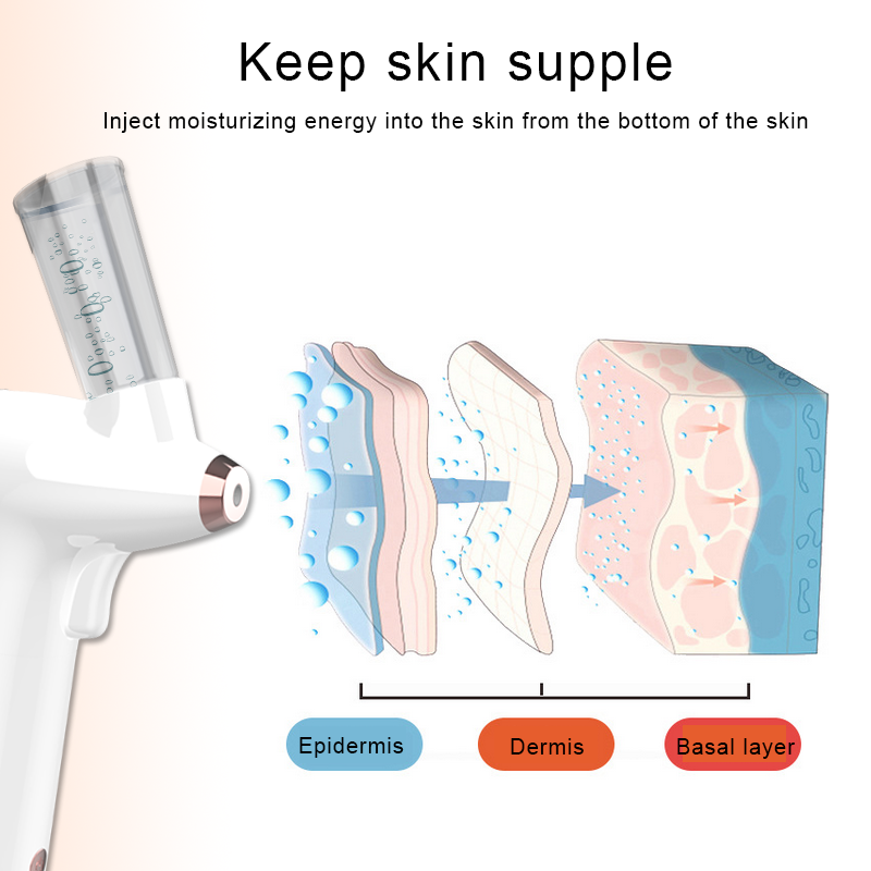 New Portable Mini Spray Gun Design High Pressure Handheld Oxygen Injection Instrument