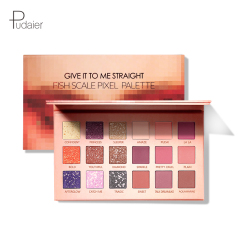 Hot Selling 18 colors Ucanbe Long-lasting Matte Makeup Eyeshadow Pallets