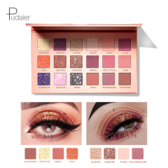 Low Moq Waterproof Chromatic Makeup Private Label Eyeshadow Palette