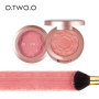 6 Colors Customized Blusher Powder Rouge Makeup Vegan Glitter Private Label Makeup Blush