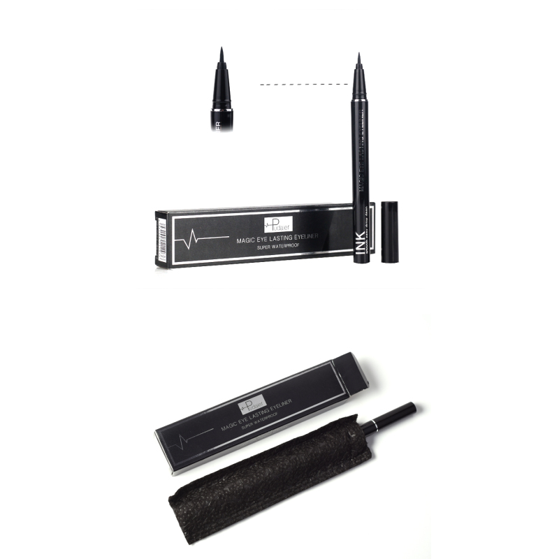 Quick-Drying  Long-Lasting Black Private Label Black Waterproof Eyeliner Pencils