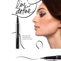 Quick-Drying  Long-Lasting Black Private Label Black Waterproof Eyeliner Pencils